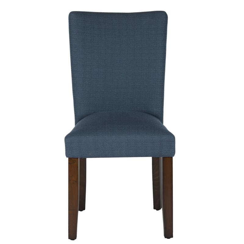 HomePop Parson Dining Chair - Blue Everly Oceanside - Single