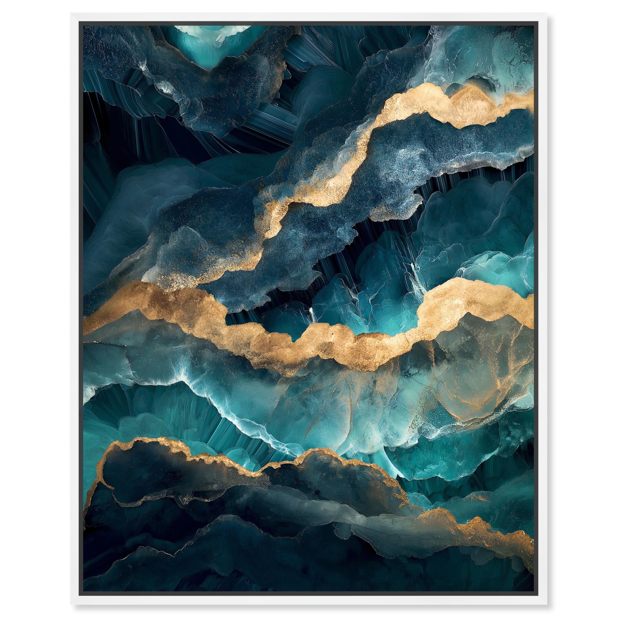 Power Edge I Canvas by Art Remedy