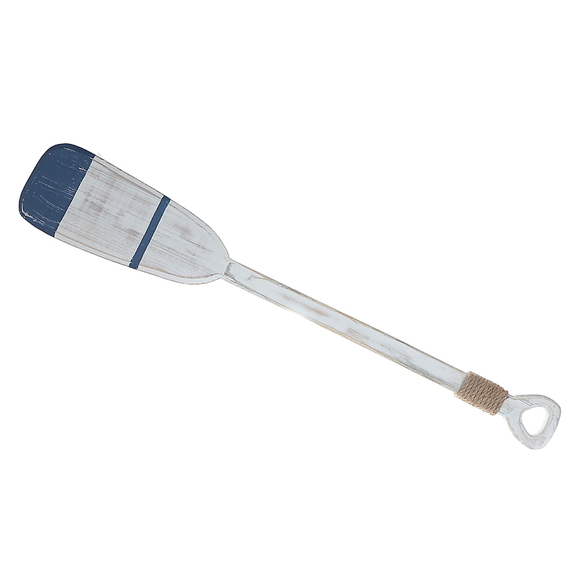Wooden Paddle Decorativer White