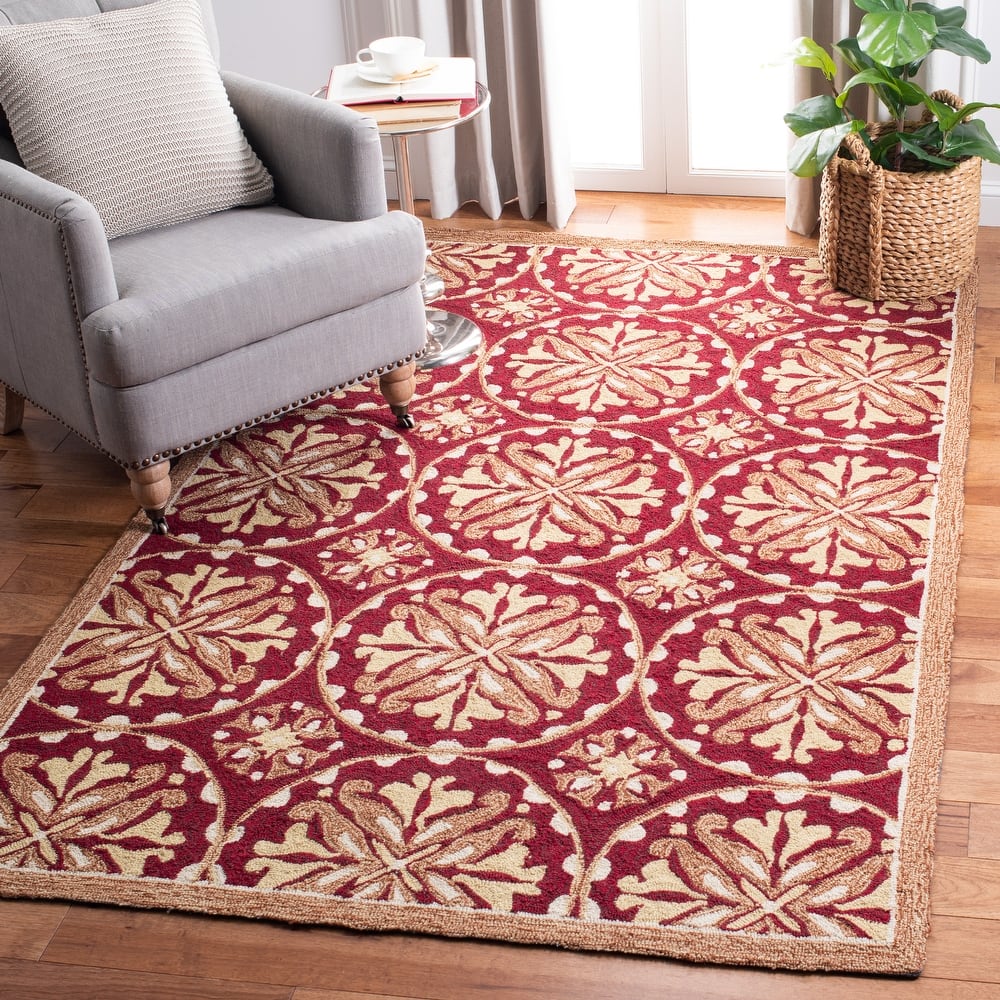 SAFAVIEH Handmade Four Seasons Neeru Floral Rug