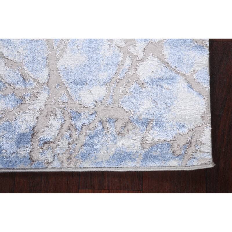 Turkish Oriental Abstract Transitional Rug Contemporary Carpet