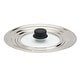 preview thumbnail 1 of 1, Denmark Tools for Cooks 12" Stainless Steel Glass Universal Lid Cover