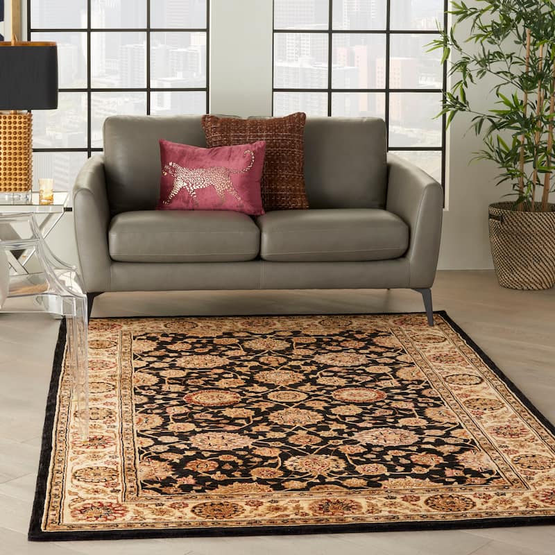Nourison Hand-tufted Persian Floral Traditional Area Rug