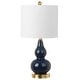 preview thumbnail 22 of 81, Anya 20.5" Mini Glass LED Table Lamp, Gray by JONATHAN Y