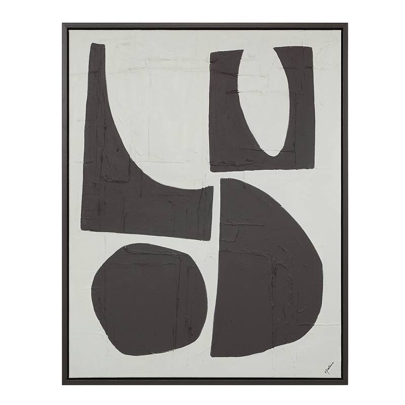 Castagno 50" H x 40" W Canvas Art, Brown
