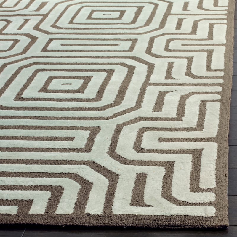 SAFAVIEH Handmade Newport Aubrie Modern Cotton Rug