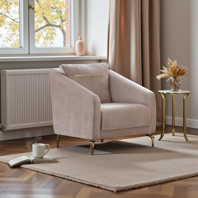 Fomera 4 Pieces Living Room Sets 1 Sofa 1 Loveseat 2 Chair