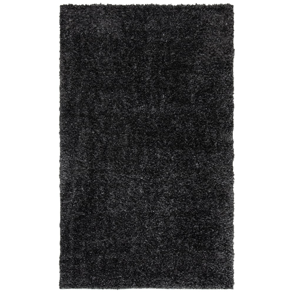 SAFAVIEH August Wilhelma Shag Solid 1.2-inch Thick Area Rug
