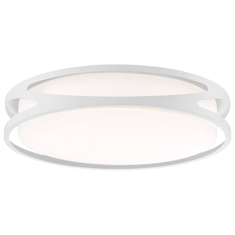 Lucia LED Flush Mount Light - White