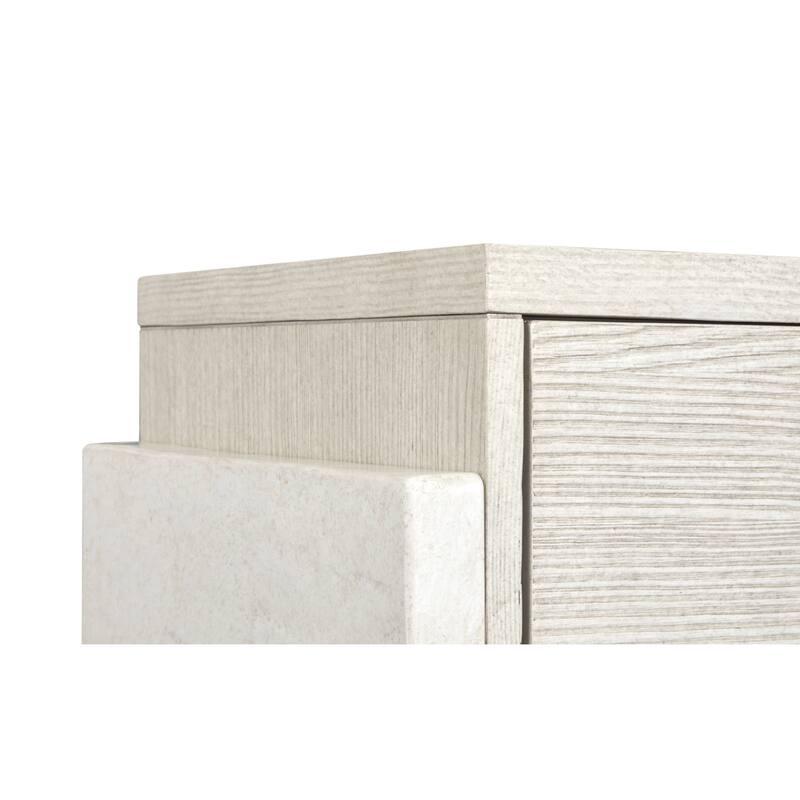 Magnussen Home Lorelei Misty Cloud Drawer Nightstand