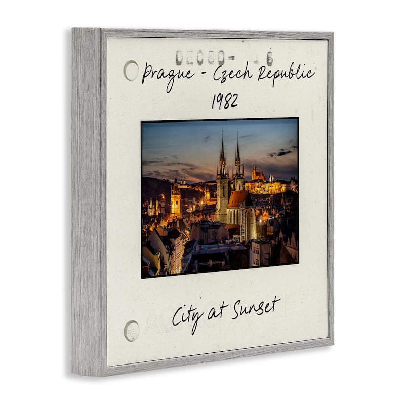 Stupell Prague Travel Cityscape Framed Giclee Art Design By Danita Delimont