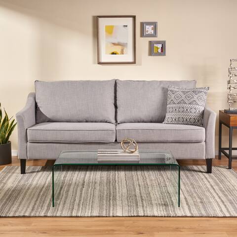 Almeda Contemporary Fabric Sofa by Christopher Knight Home