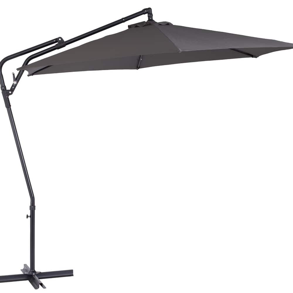 CorLiving 10ft Cantilever Patio Umbrella, Tilting
