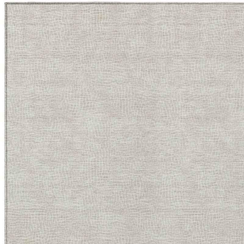 HomeRoots Geometric Transitional Rectangle Outdoor Rug