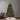 7' Mixed Frosted Hinged Tree Christmas Tree with 52 Frosted Pine Cones