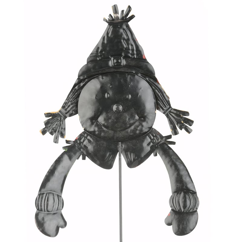 National Tree Company Scarecrow Girl Garden Stake Outdoor Decoration, Autumn Collection, 26 Inches - 26 in