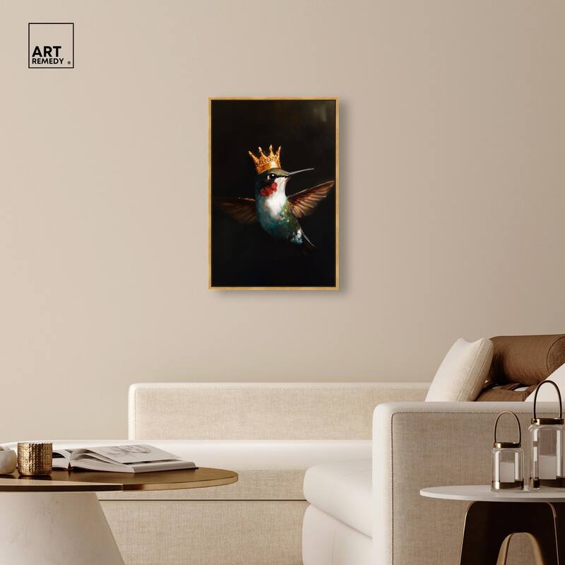 Royal Bird I Canvas by Art Remedy