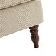 preview thumbnail 47 of 46, Epimethis Traditional Fabric Accent Armchair with Turned Legs by HULALA HOME
