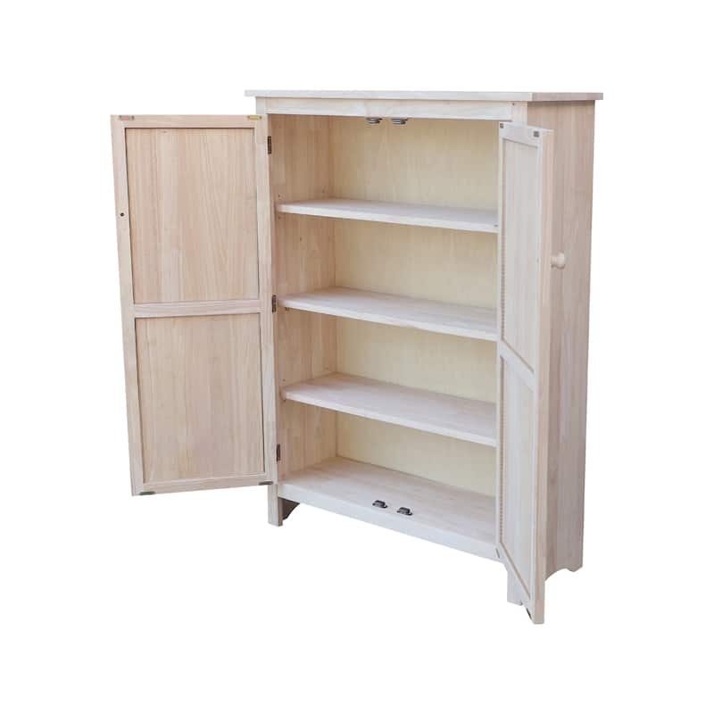 Solid Wood Storage Cabinet Cupboard