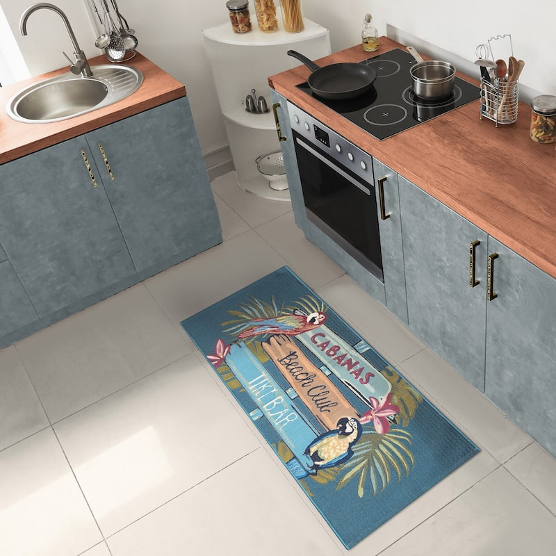 Liora Manne Esencia Summer Signs Indoor/Outdoor Mat