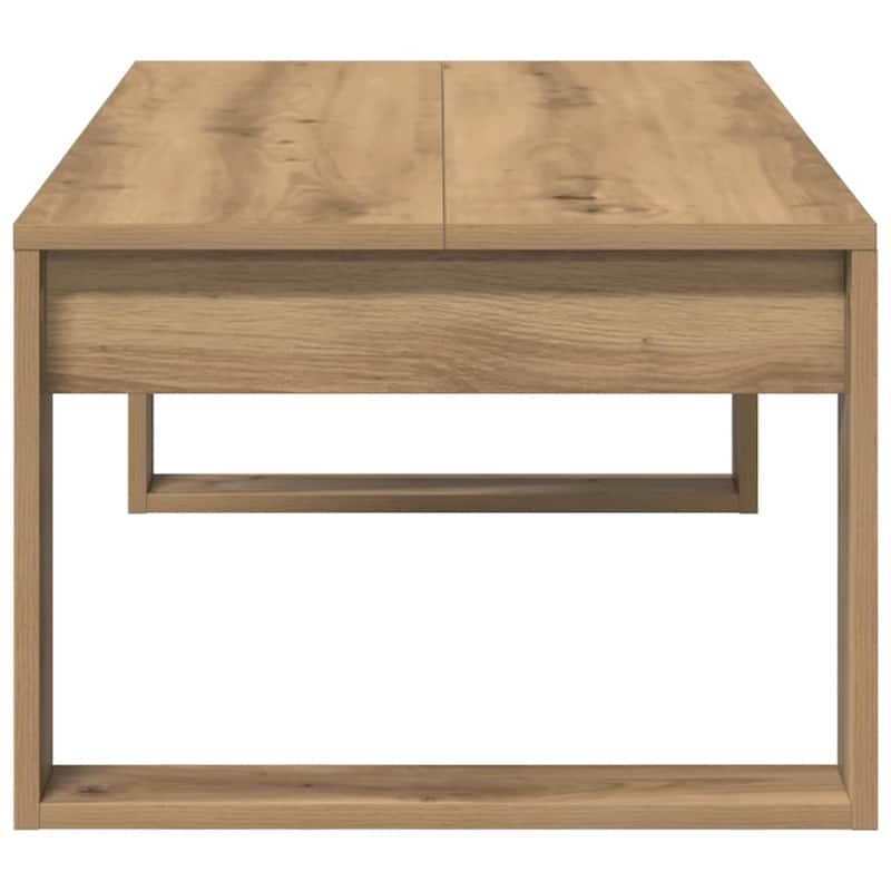 vidaXL Coffee Table Artisan Oak Engineered Wood Medium Durable