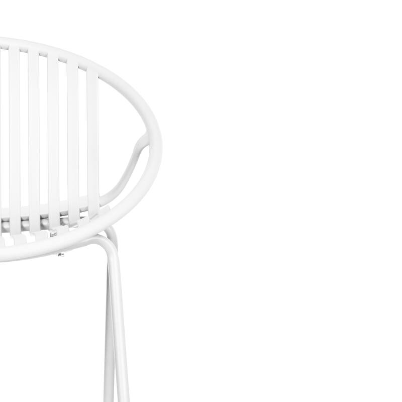 Patio Dining Chairs Stackable Chairs with Breathable Design