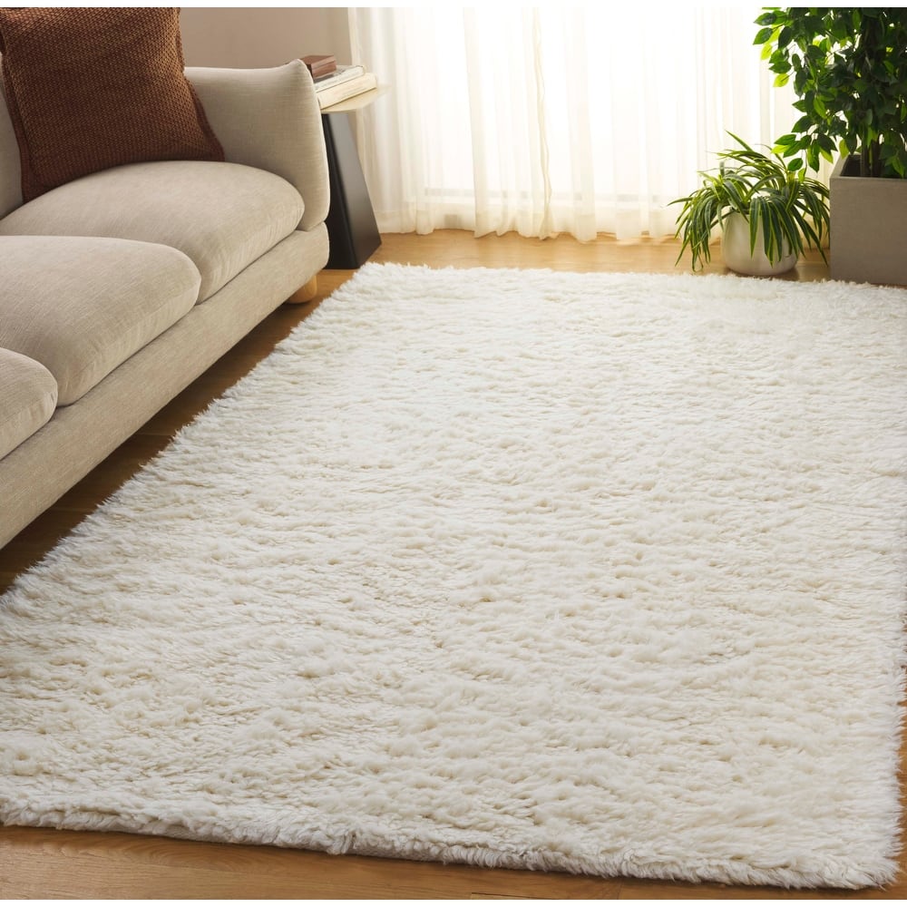 SAFAVIEH Handmade Casablanca Sanami Shag Wool Rug