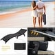 preview thumbnail 3 of 11, Homall Patio Chaise Lounge Sets Outdoor Rattan Adjustable Back 3 Pieces Cushioned Patio Folding Chaise Lounge with Folding Table