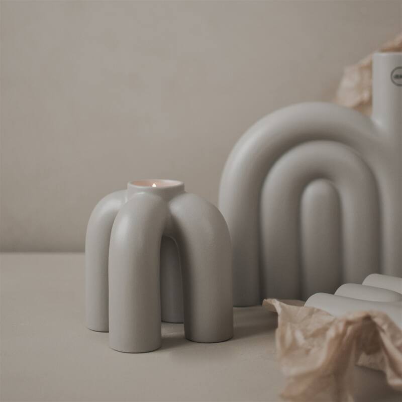ROPE Candle Holder Sandy Mole - Sandy mole