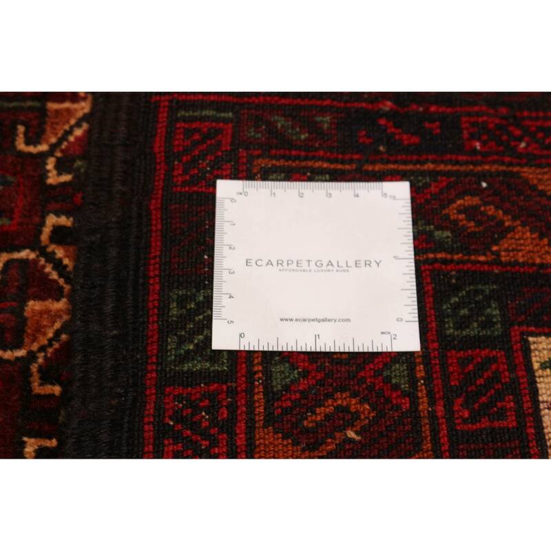 Teimani Red Rug 4'3" x 6'11" - 4'3 x 6'11