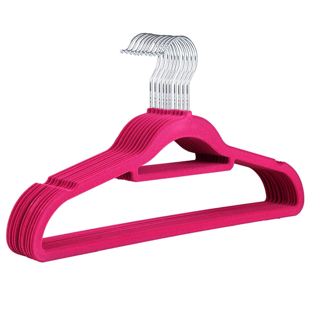 Non slip shop coat hangers