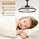 preview thumbnail 110 of 118, 20"/24"/72" Oaks Aura Cotti Low Profile Dimmable Smart Ceiling Fan with Lights 6-Speed Flush Mount Modern Remote