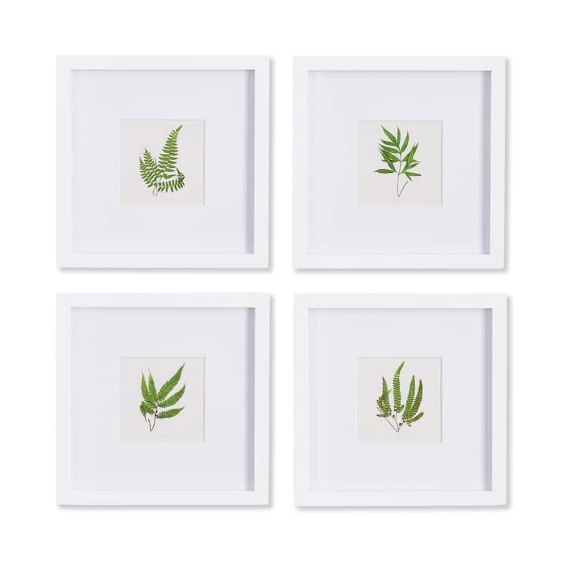 Forest Greenery Petite Prints, Set Of 4