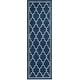 preview thumbnail 129 of 192, SAFAVIEH Amherst Norma Modern Rug 2'3" x 11' Runner - Navy/Beige - Runner