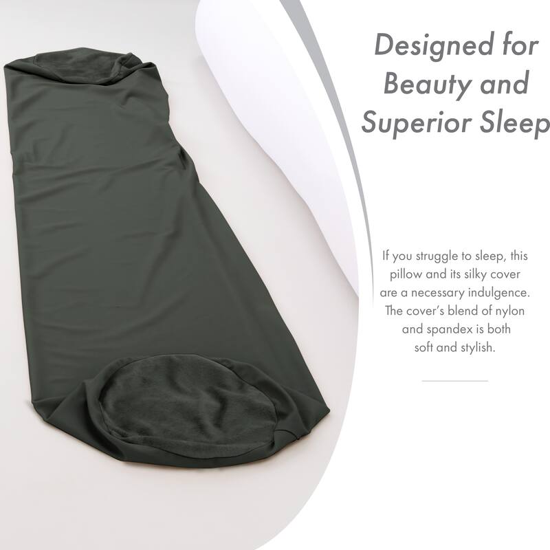 Straight Body Pillow, Premium Microbead,Side Sleeping / Pregnant Women
