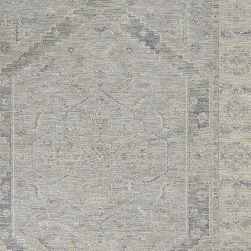 Power Loomed Floral Traditional Durable Area Rug - 124' X '94' X '0.5