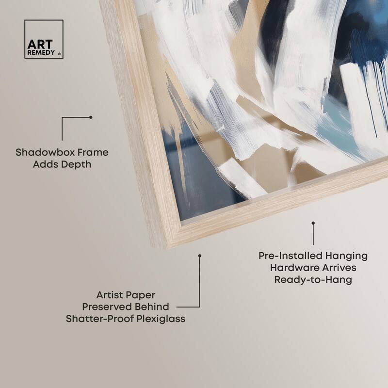 Golden Vortex II Shadowbox by Art Remedy