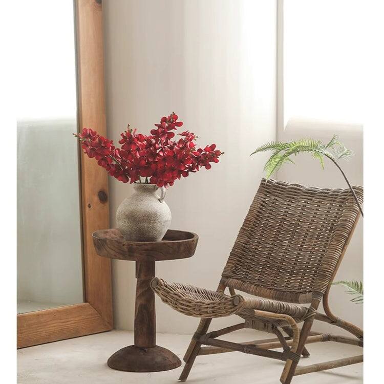 RusticReach Single Red Orchid Stem 14.5" Tall