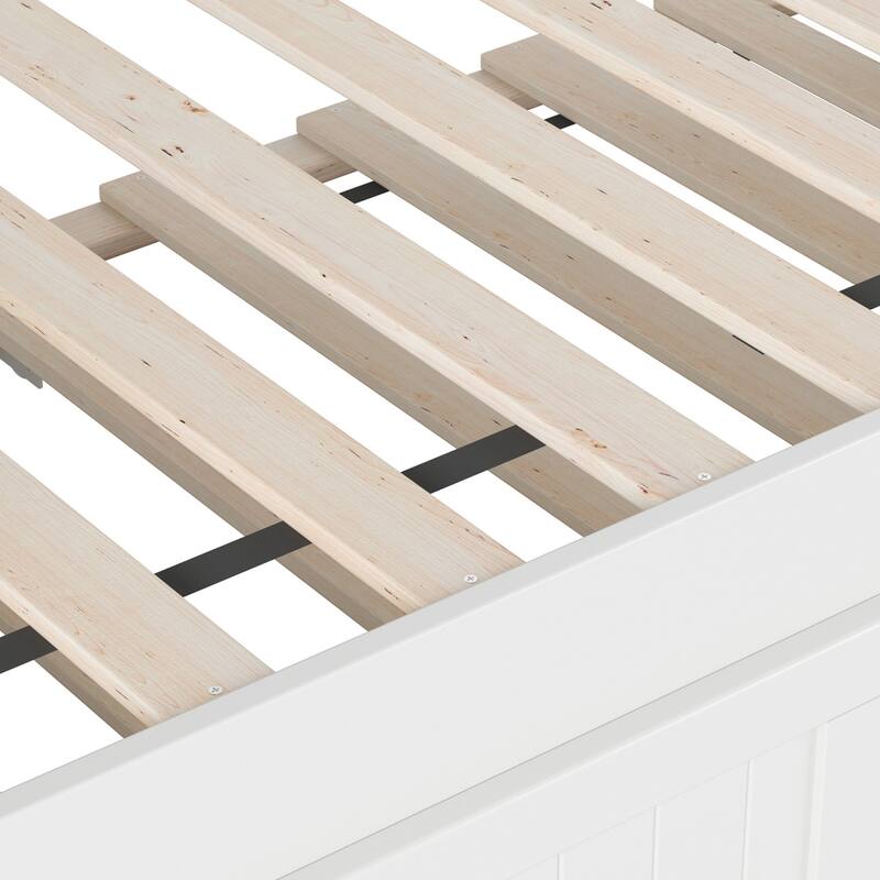 Nantucket Twin Wood Daybed with Twin Size Trundle