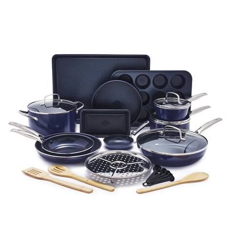 Cookware 20pc Set, Blue