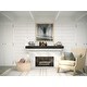 preview thumbnail 14 of 19, Rustic Fireplace Mantel Shelf