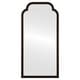preview thumbnail 17 of 17, Mifflin Framed Full Length Mirror - Clover Cathedral - 23.4x47.4 Rubbed Bronze