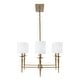 preview thumbnail 5 of 7, Abbie 48" 6-light Island Fixture/ Chandelier