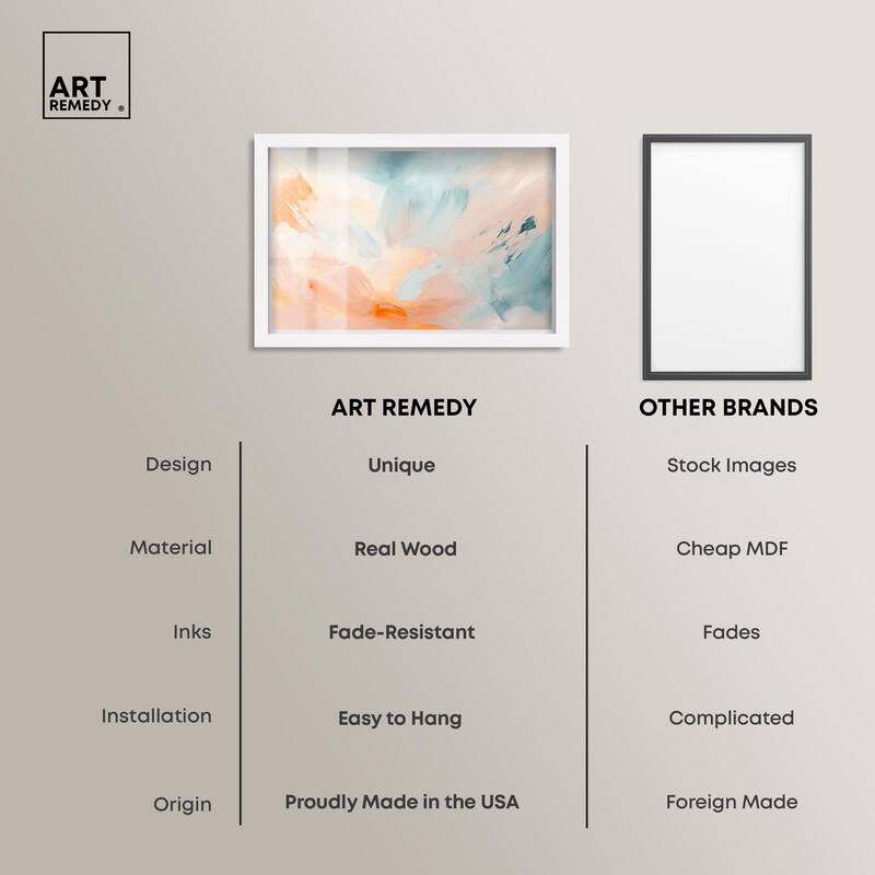 Sunrise Palette I Shadowbox by Art Remedy