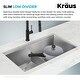 preview thumbnail 158 of 162, KRAUS Kore Workstation Undermount Stainless Steel Kitchen Sink