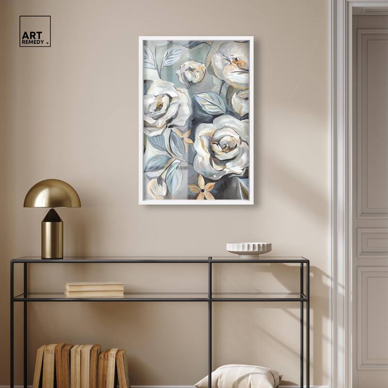 Grey Delight Shadowbox by Art Remedy