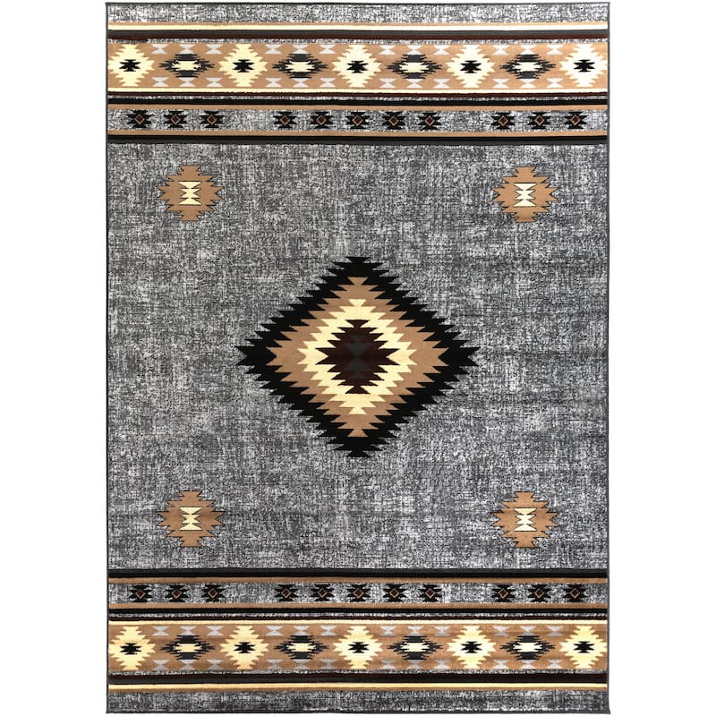 Livabliss Nurzhan Southwestern Area Rug