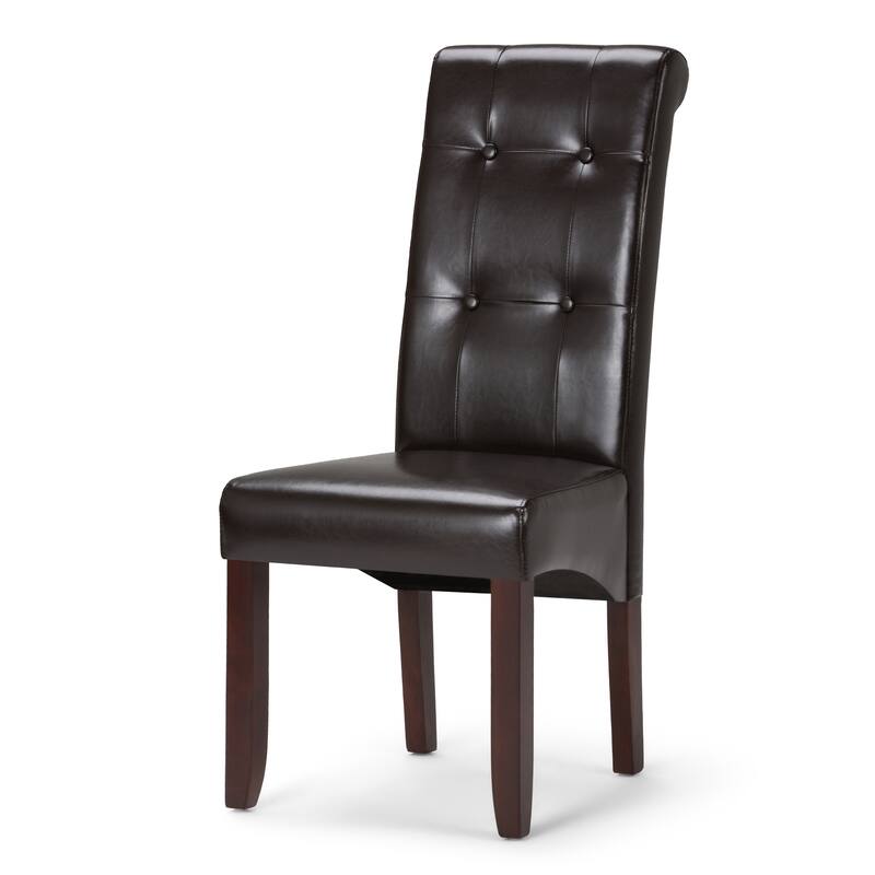 WYNDENHALL Essex Deluxe Tufted Parson Chair (Set of 2) - 18.9"w x 19.3"d x 42.1"h