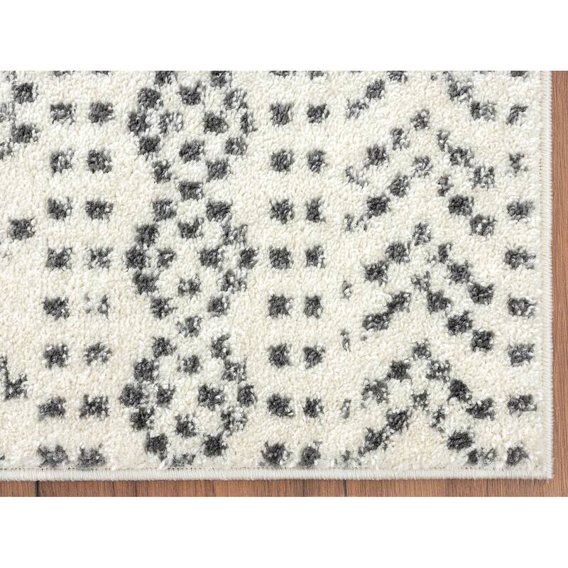 Abani Casa Moroccan Rustic Ivory Area Rug
