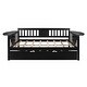 preview thumbnail 69 of 72, Elegant Design Daybed with Trundle Bed, Wooden Sofa Bed for Bedroom Living Room, Wood Platform Bed Frame for Kids Teens Guests